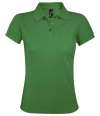 10573 Ladies Prime SOL'S Ladies Prime Poly/Cotton Piqué Polo Shirt Kelly Green colour image